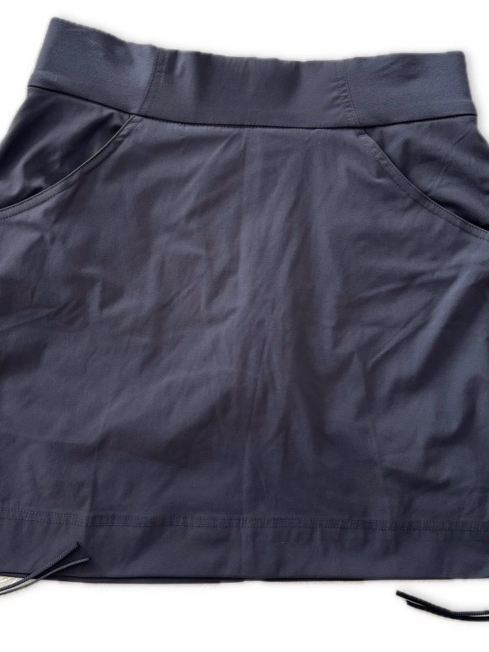 Women's Athletic Drawstring Shorts - Dark Gray